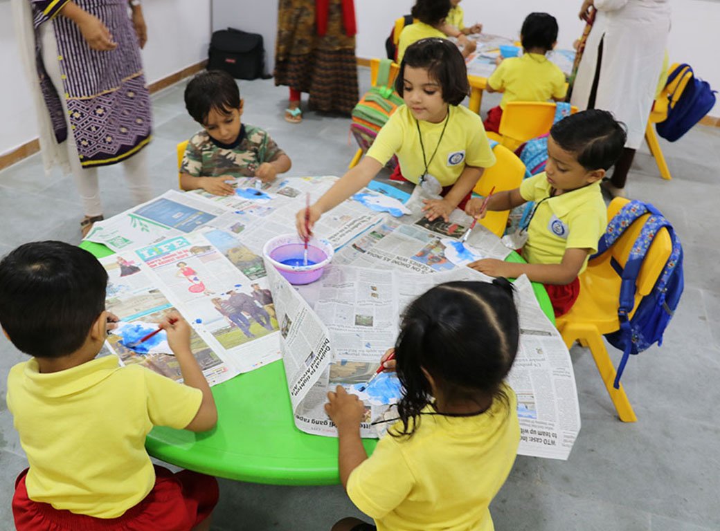 best preschool kindergarten pre primary school in ahmedabad