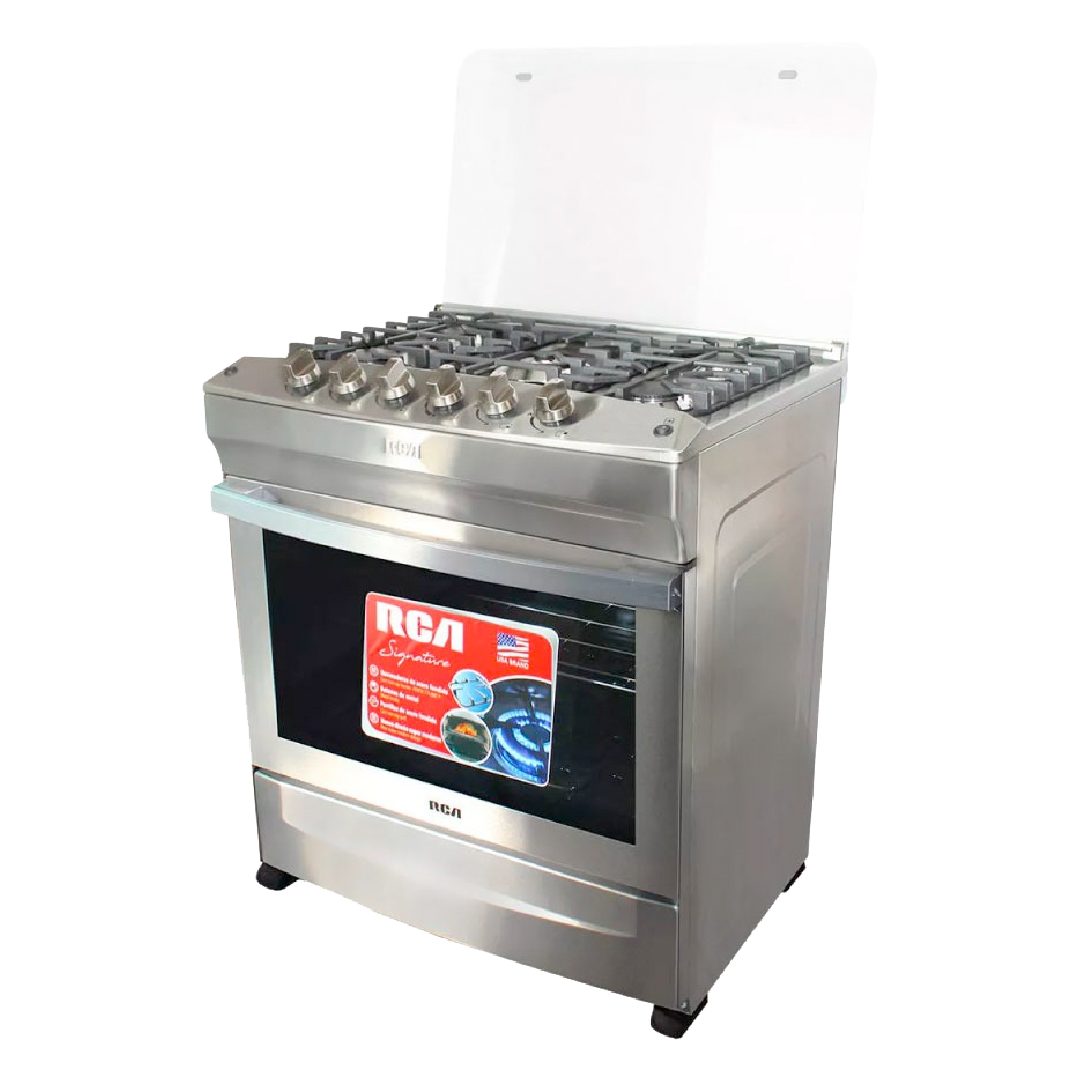 Estufa de gas 30" plateado RCA / RCCR7631SS