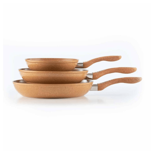 Picca Set de sartenes 20mm 26mm 30mm Marmol PREMIUN caramelo 4.0 mm / PI003SSMC