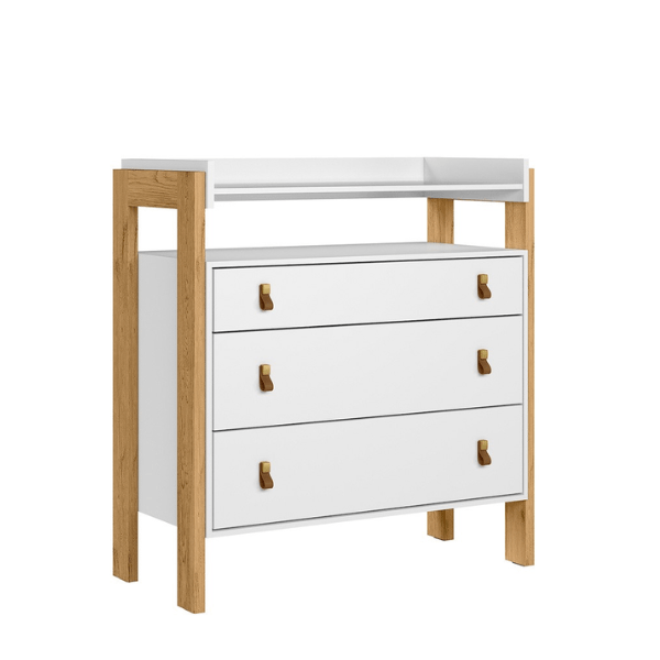 Comoda 3C  NICHO FANTASIA MATTE BLANCO