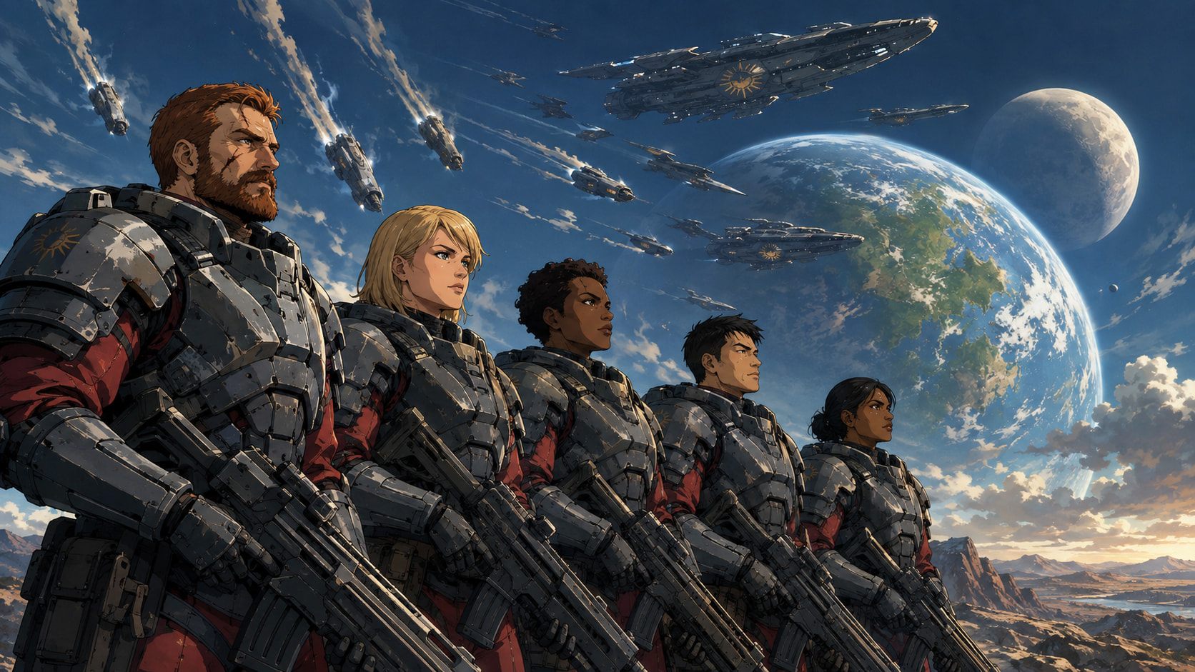 【派閥紹介・基本版】ソル連邦──艦載数8の輸送艦で強化歩兵を送り込む、銀河の主人公