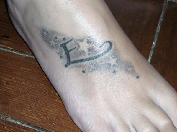 60+ Amazing E Letter Tattoo Designs And Ideas - Body Art Guru 449_x_600_jpg