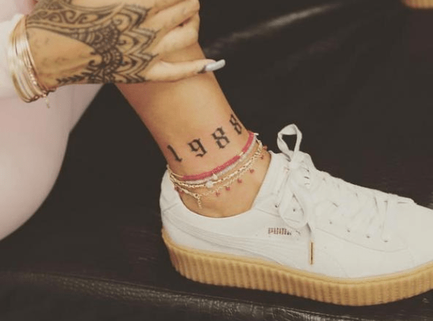  1995 Tattoo On Wrist 