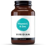 Viridian Vitamin C 500mg with Zinc 90 Capsules