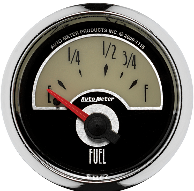 1113 Auto Meter Cruiser 2 1/16" Fuel Gauge (0-90 ohms)