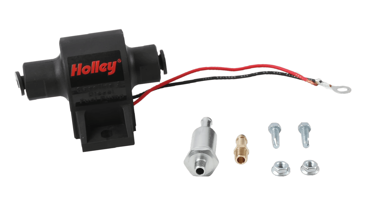 12-427 Holley Mighty Mite 32 GPH Electric Fuel Pump, 4-7 PSI