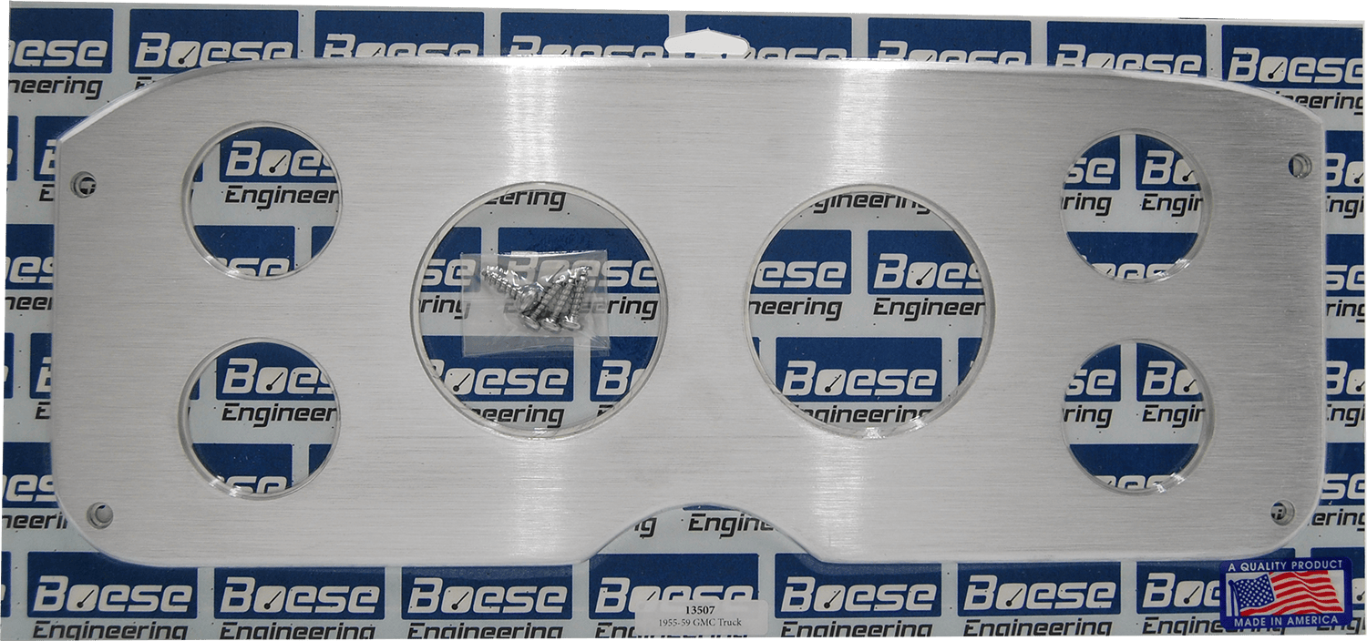 1955-1959 GMC Truck Aluminum Gauge Panels