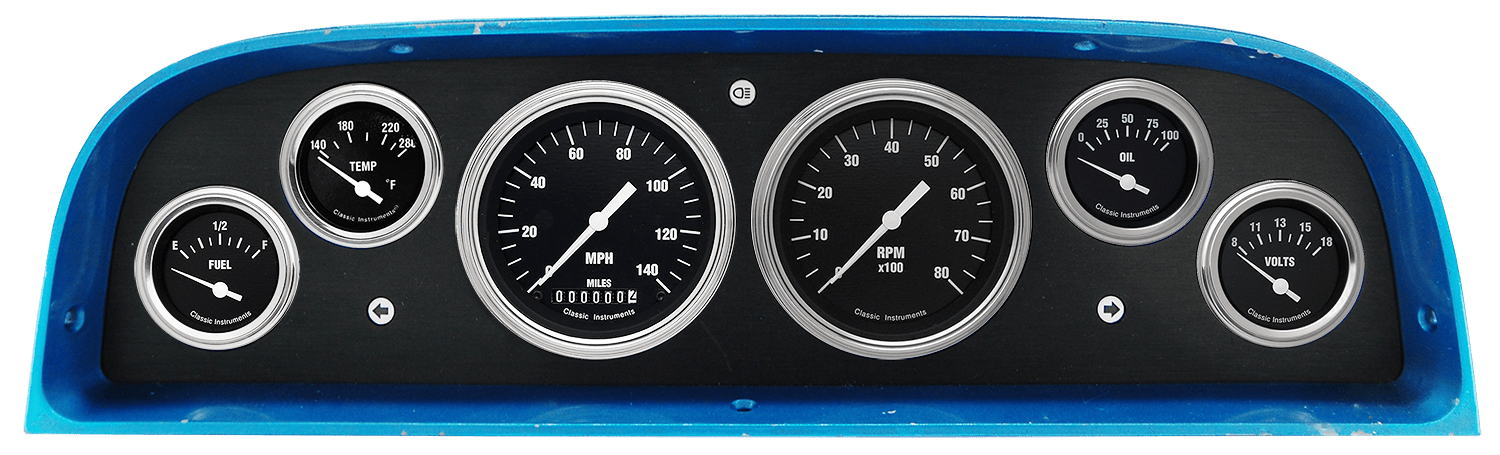 1960-1963 Chevy Truck Gauge Panels