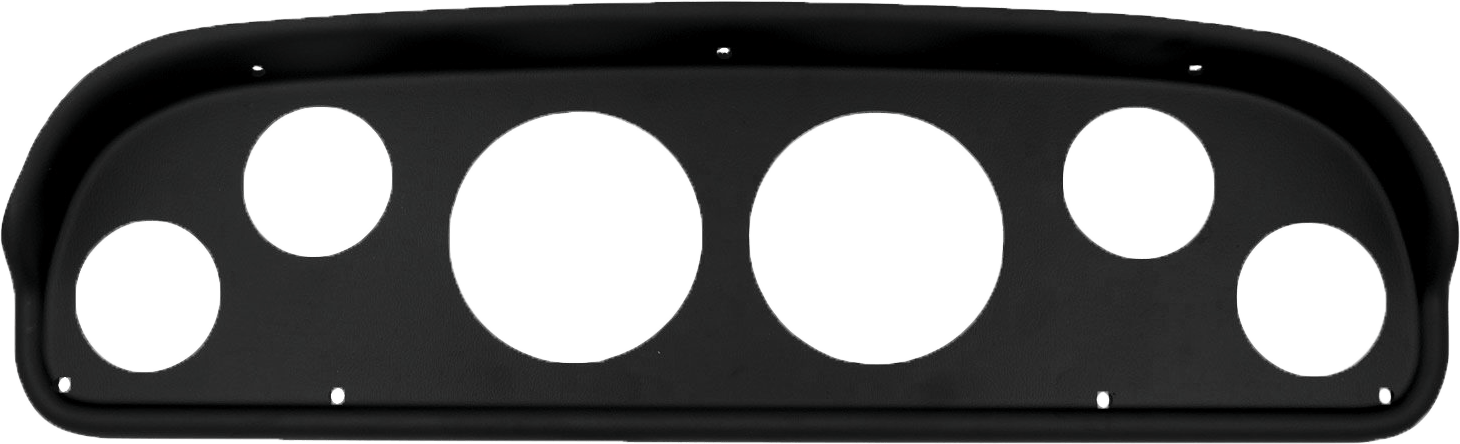 1957-1960 Ford Truck Auto Meter Direct Fit ABS Plastic Gauge Panel
