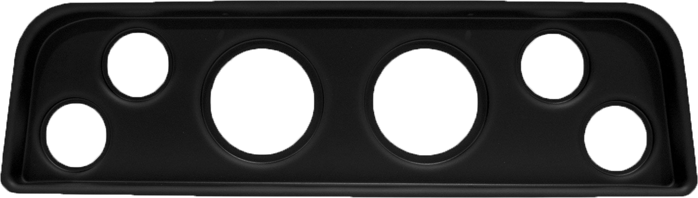 1960-1966 GMC Truck AutoMeter Direct Fit ABS Plastic Gauge Panel