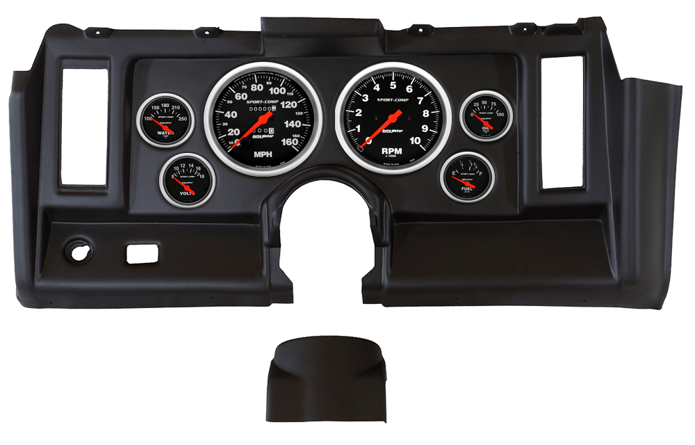 1969 Chevrolet Camaro Auto Meter Direct Fit Instrument Panel w/ Sport Comp Gauges