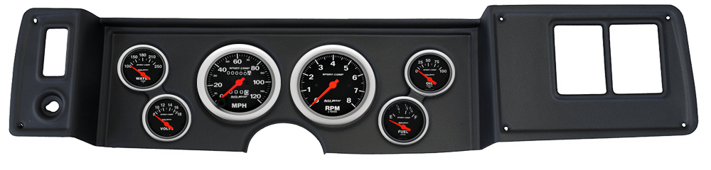 1979-1981 Chevrolet Camaro Auto Meter Direct Fit Instrument Panel w/ Sport Comp Gauges