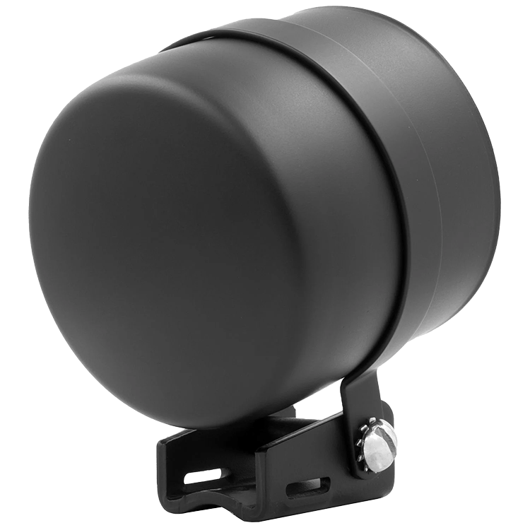2154 Auto Meter Black Mounting Cup w/ Pedestal for 3 1/8" Auto Meter Gauges