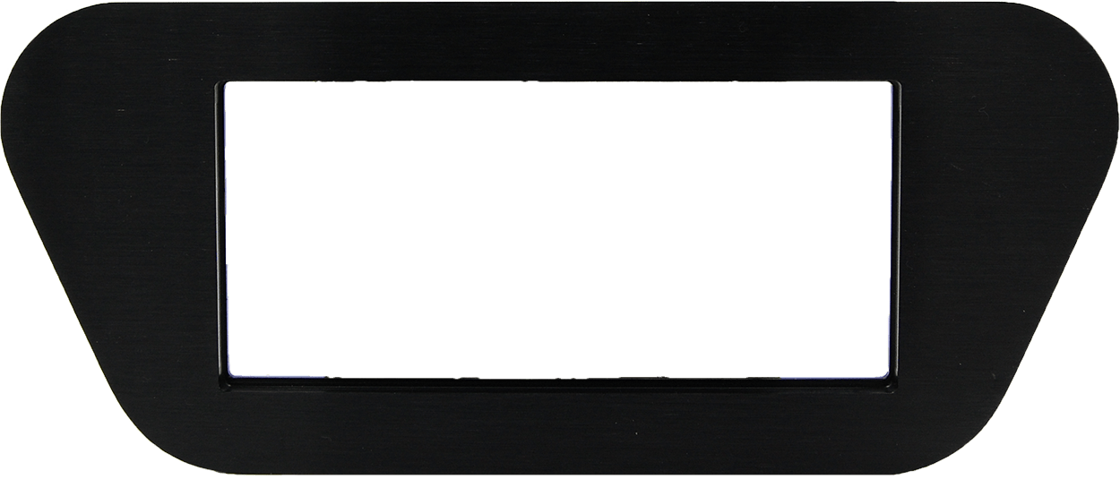 1953-1955 Ford Truck Aluminum Gauge Panel for Holley 6.86" Digital Dashes