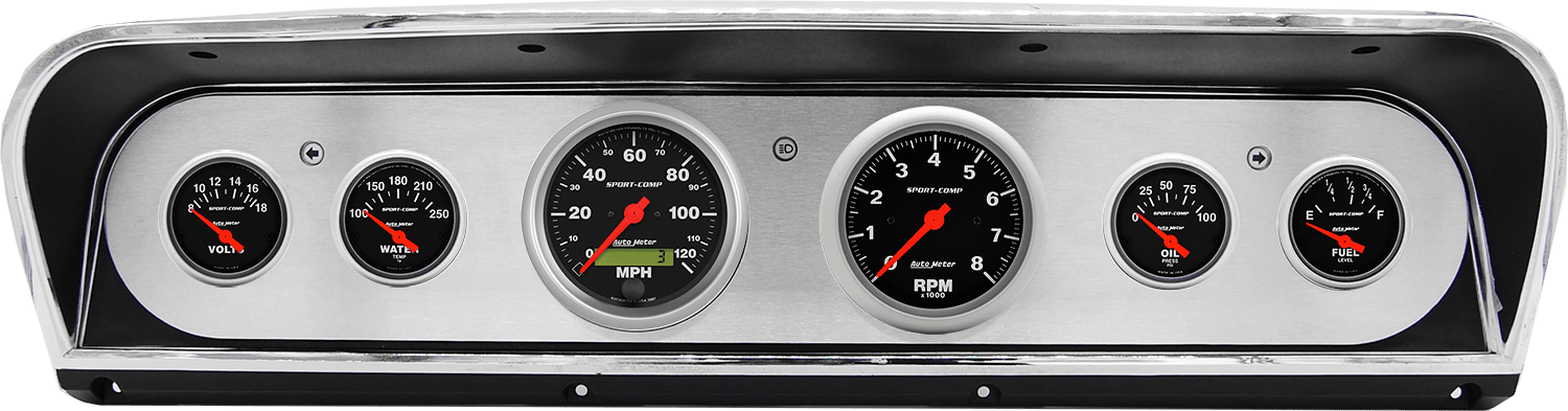 1967-1972 Ford Truck Gauge Panels