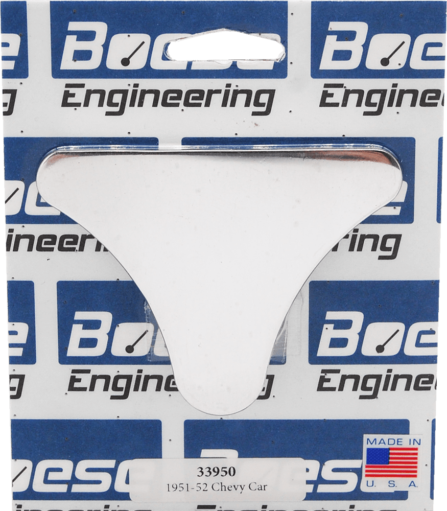 1951-1952 Chevy Car Aluminum Shift Hole Cover