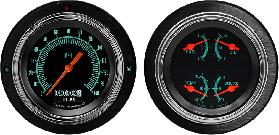 1938-1939 Ford Truck Gauge Panels