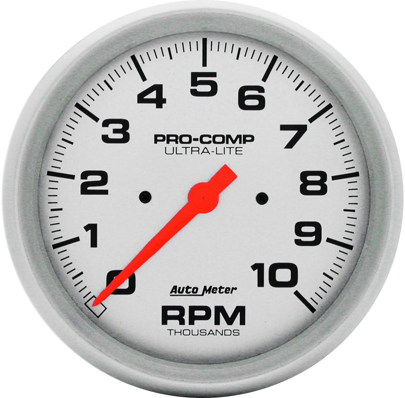 4498 Auto Meter Ultra-Lite 5" In-Dash Tachometer (0-10,000 RPM)