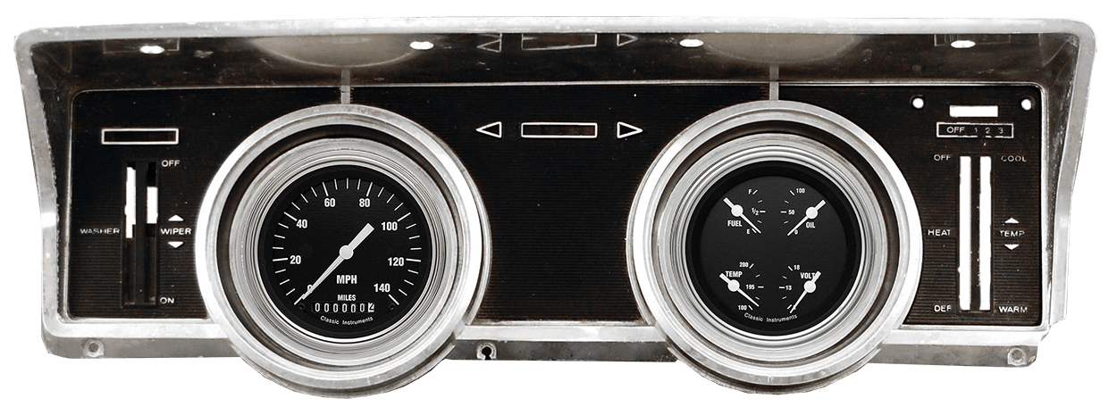1966-1967 Ford Falcon Gauge Panels