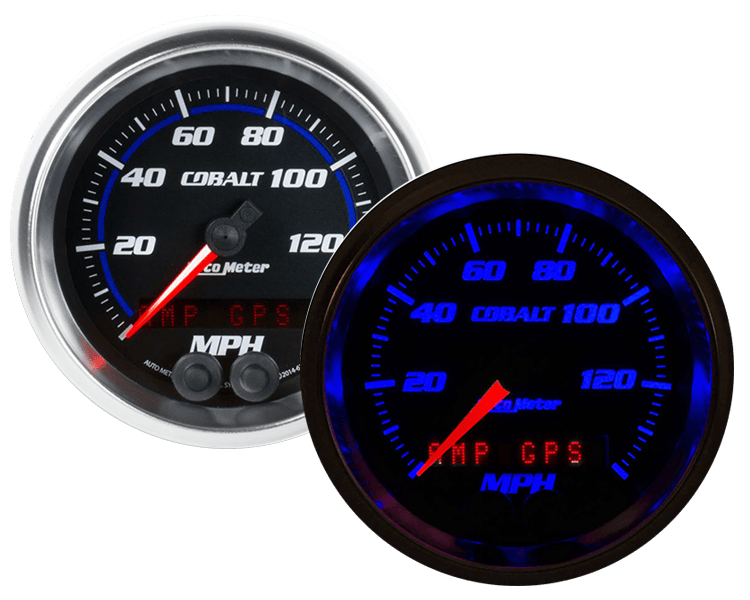 6280 Auto Meter Cobalt 3 3/8" GPS 0-140 MPH Speedometer