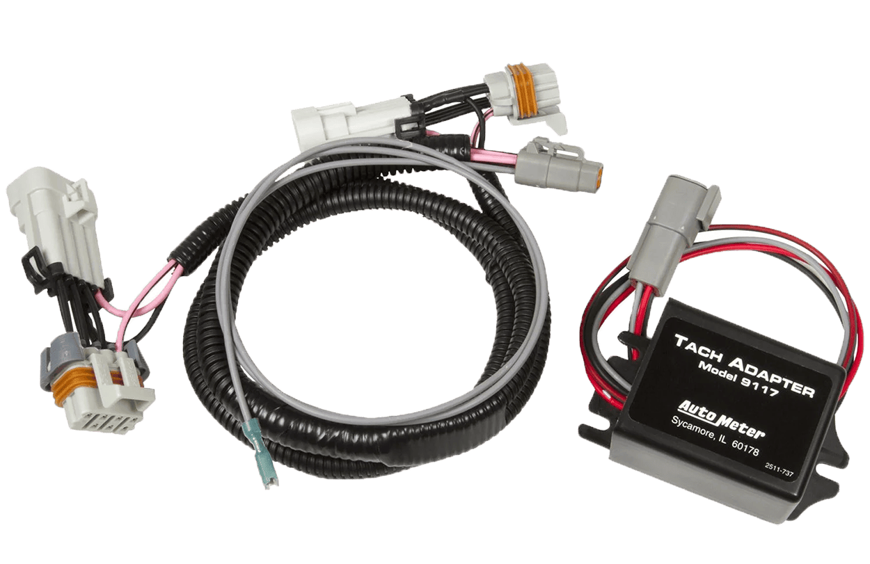 AutoMeter 9123 RPM Signal Adapter for LS Engines (Includes Plug & Play Harness)
