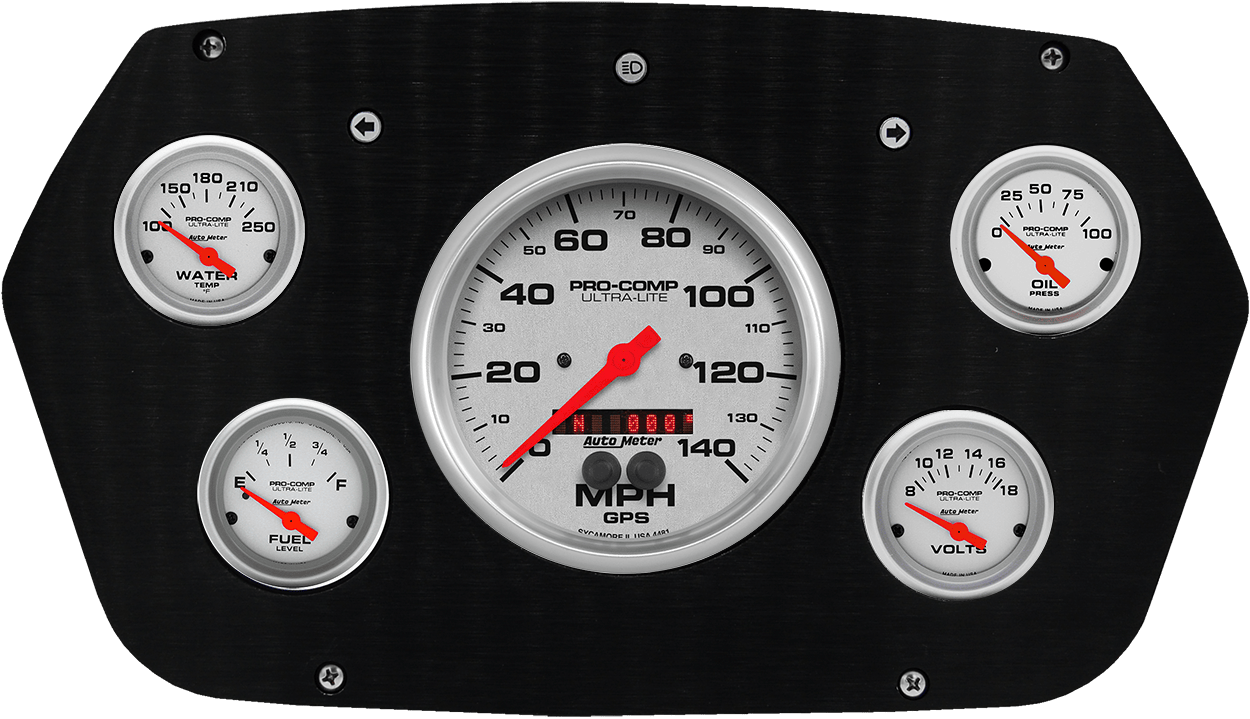 1959-1960 Dodge Truck 5 Gauge Panels