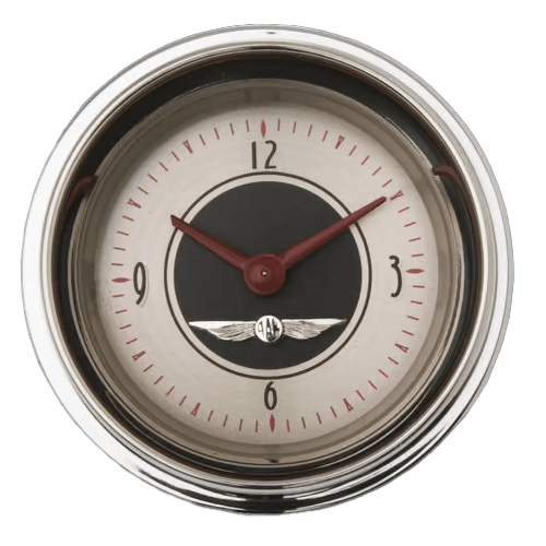 AN90SHC Classic Instruments 2 1/8" All American Nickel Clock
