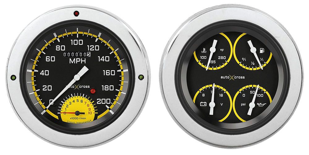 1954-1955 Chevy Truck Classic Instruments Direct Fit Packages (SpeedTachular)