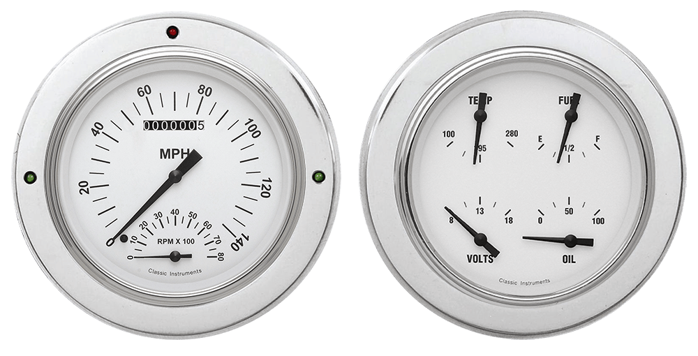 1954-1955 Chevy Truck Classic Instruments Direct Fit Packages (SpeedTachular)