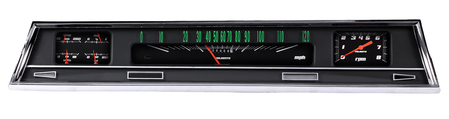 1966-1967 Chevelle Package from Classic Instruments (Velocity Black)