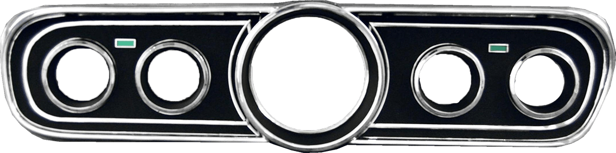 1965-1966 Mustang Bezel Scott Drake (Black)
