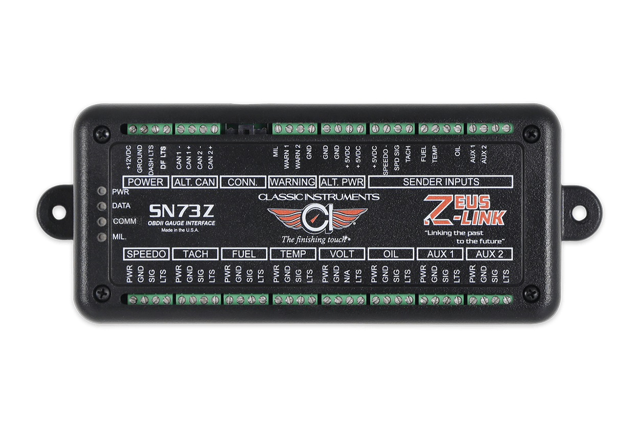 SN73Z-GM Classic Instruments Zeus Link Module for GM OBDII