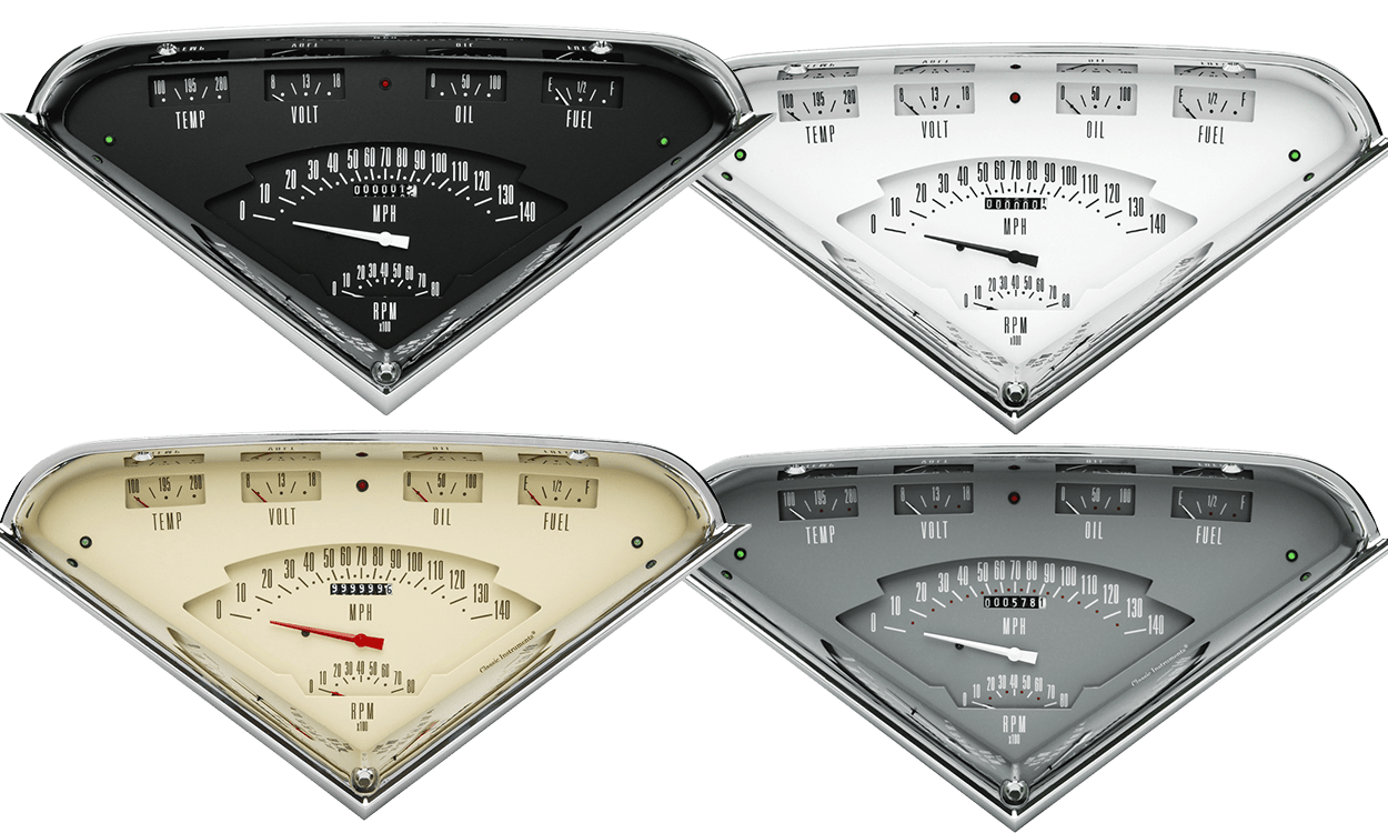 1955-1959 Chevy Truck Classic Instruments Tach-Force Packages