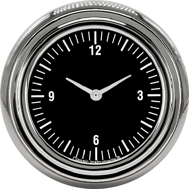 19491950 Ford Car Aluminum Clock Insert w/ 2 5/8″ Classic Instruments