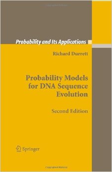 Book Cover of Probability Models for DNA Sequence Evolution by Richard Durrett