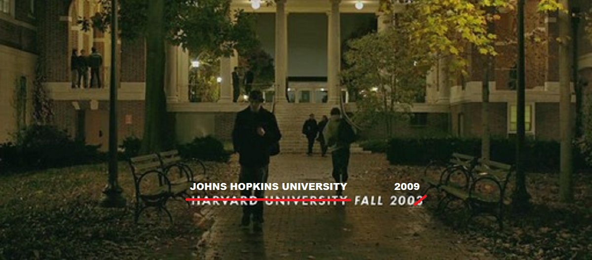 Johns Hopkins on film: A guide to university cameos big and small