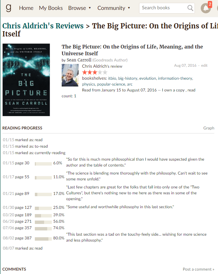 A New Reading Post-type for Bookmarking and Reading Workflow