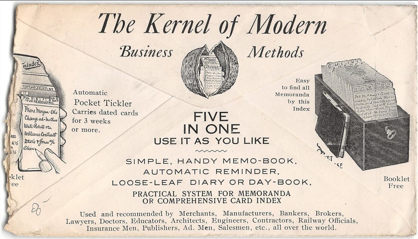 The Memindex Method: an early precursor of the Memex, Hipster PDA, 43 Folders, GTD, BaSB, and Bullet Journal systems