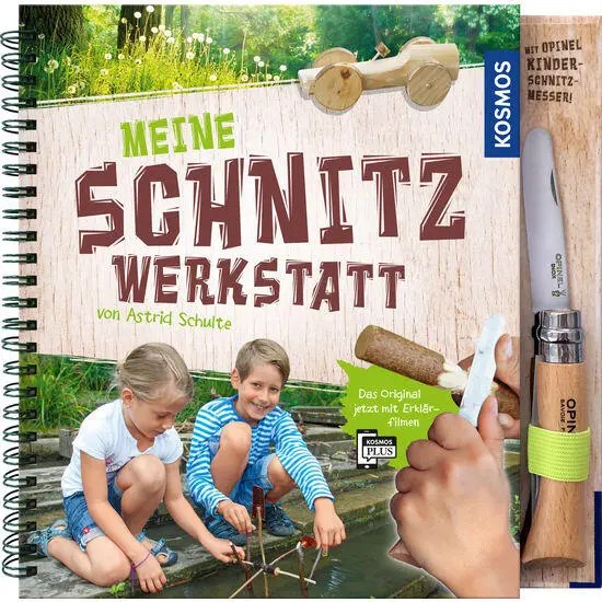 KOSMOS Buch Schnitzwerkstatt Set BOGENFREUND