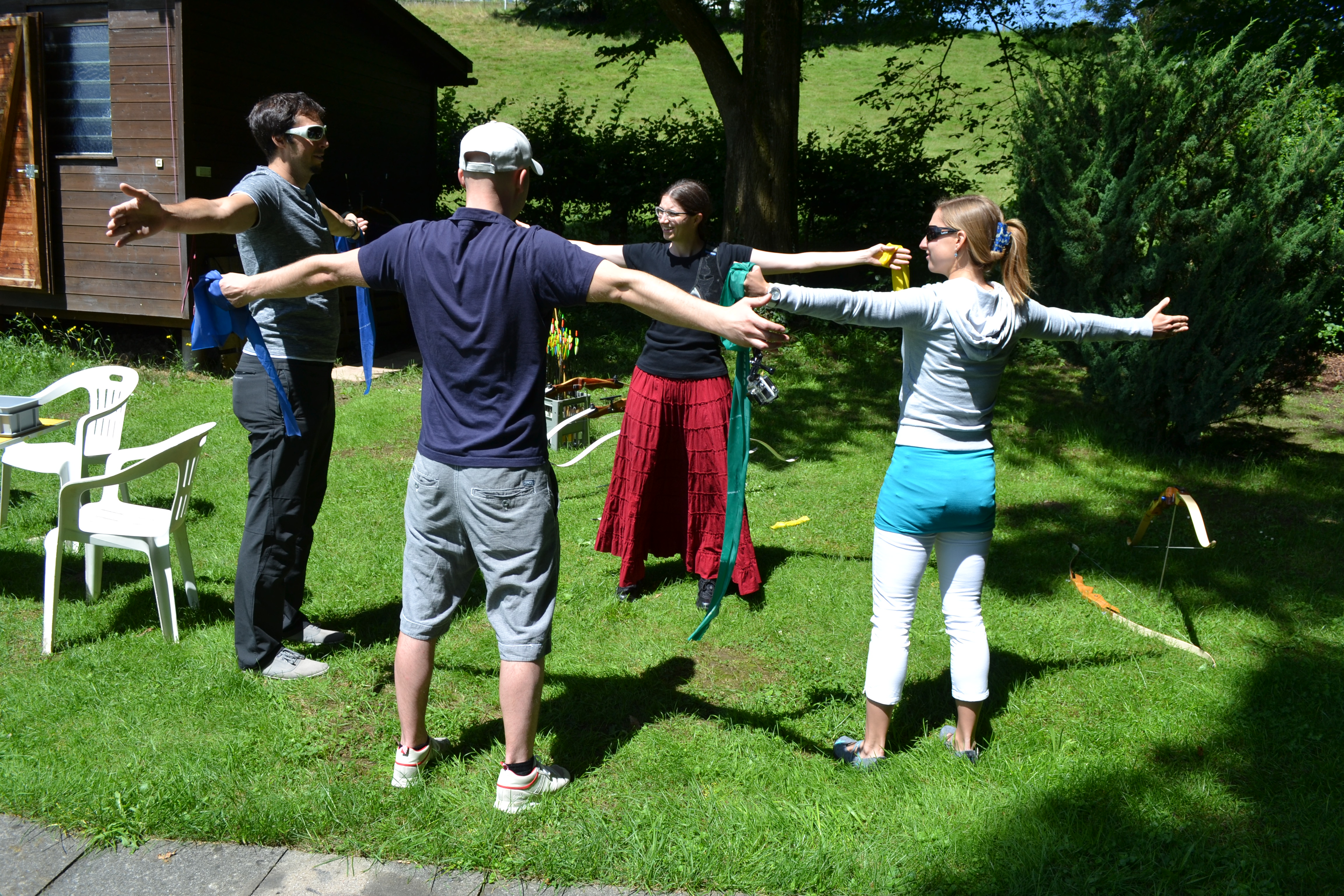 T im Bewegungsablauf