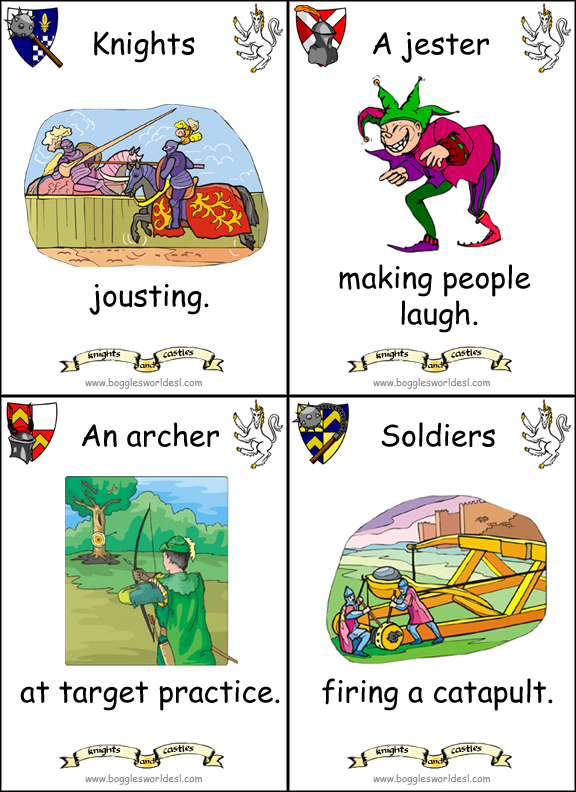 Knights and medieval times flashcards