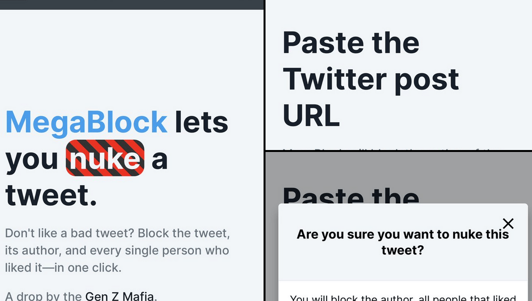Twitter Megablocking: block the tweeter and everyone who liked their ...