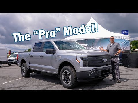 Base model electric Ford F150 apparently handles and accelerates like a ...