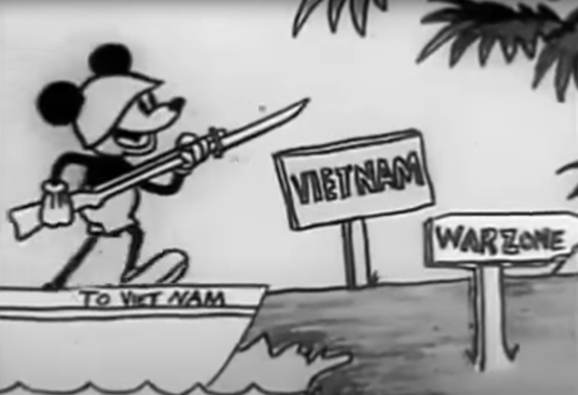 Tekashi 69 cartoon drawing, hd png download is free transparent png image. In This 1969 Cartoon Mickey Mouse Enlists In The Vietnam War And Gets Killed Boing Boing