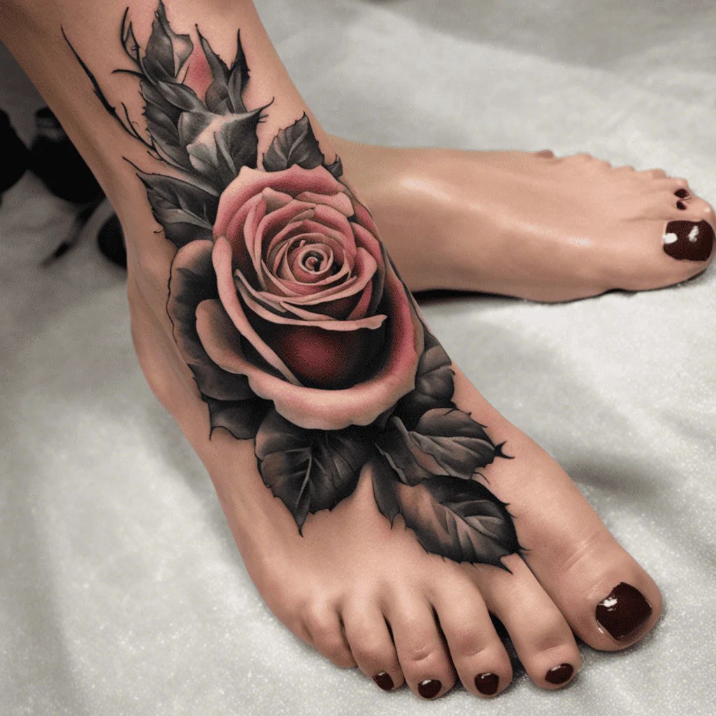 Creative and beautiful foot tattoo ideas for women: small, unique, and