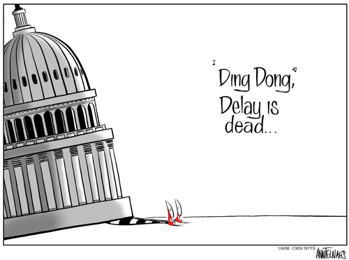 Tom Delay is Gone