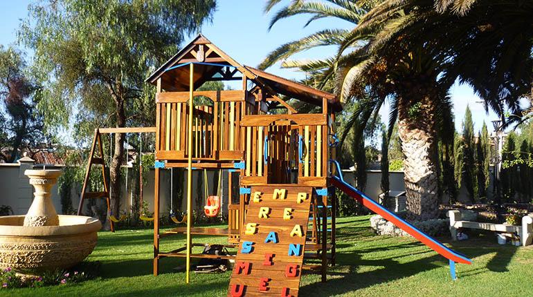 Machobol Parques Infantiles De Madera Chiquitana Noticias