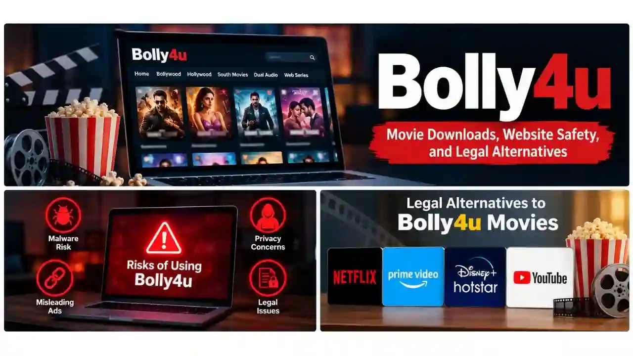 Bolly4u Movie Downloads, Website Safety, and Legal Alternatives