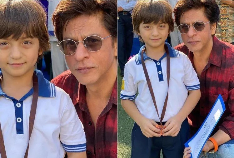 Younger son Abram made Shahrukh Khan proud, won medal in race