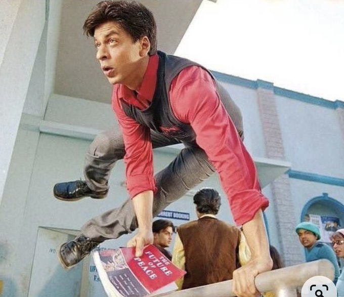 SRK compares himself to son Aryan as he shares a photo from Main Hoon Na, says ‘Mujh par gaya hai’